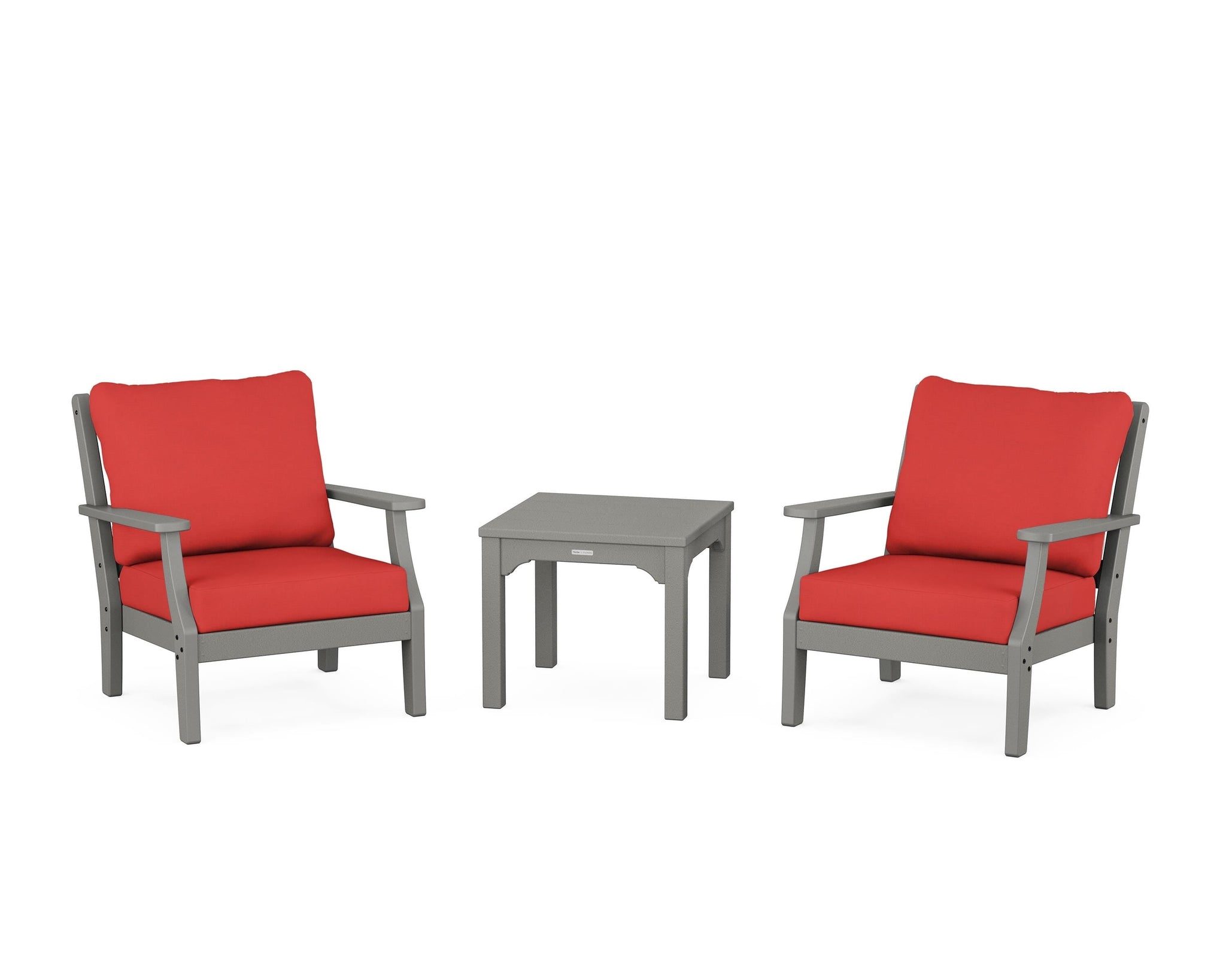 Chinoiserie 3-Piece Deep Seating Set