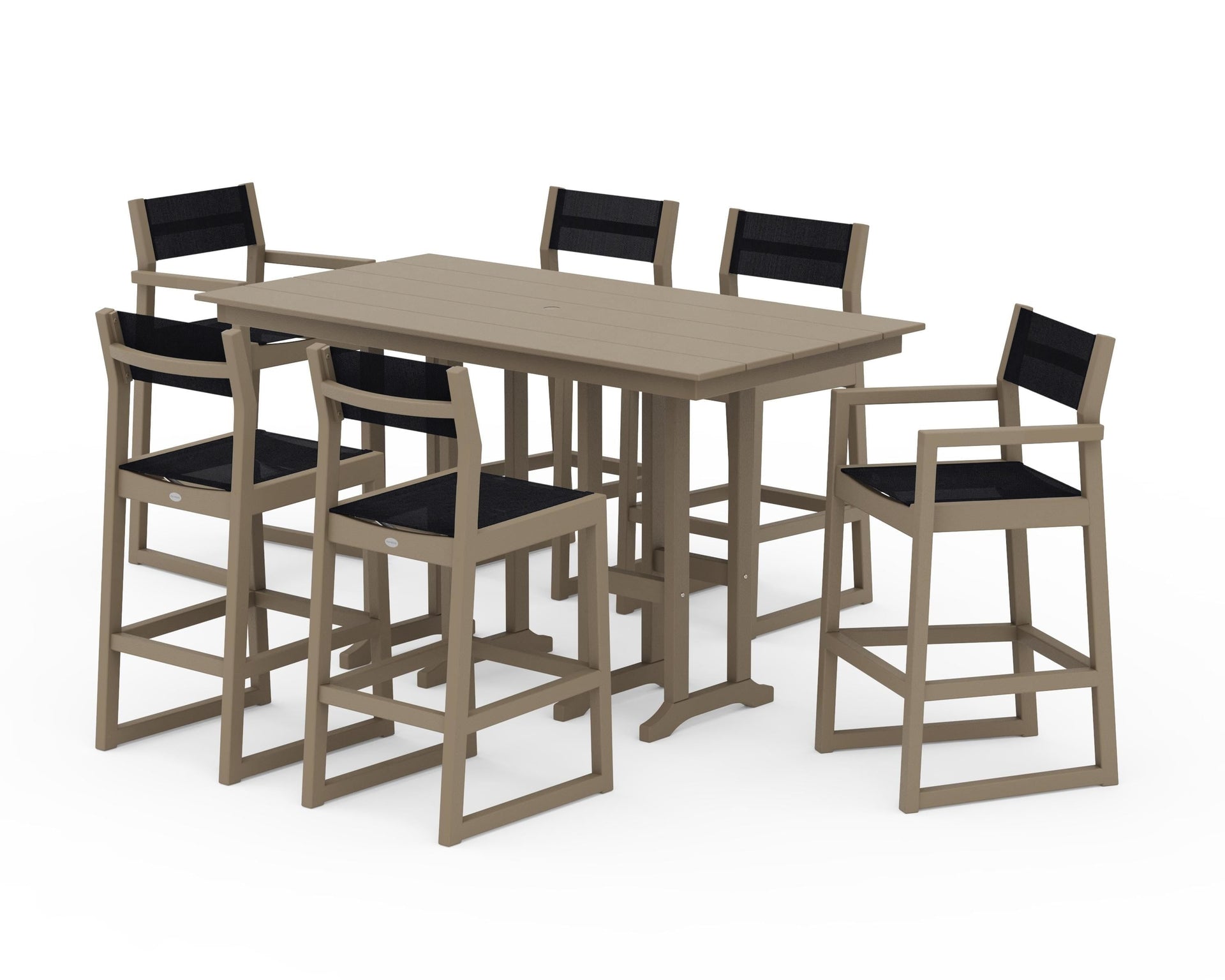 EDGE Sling 7-Piece Farmhouse Bar Set