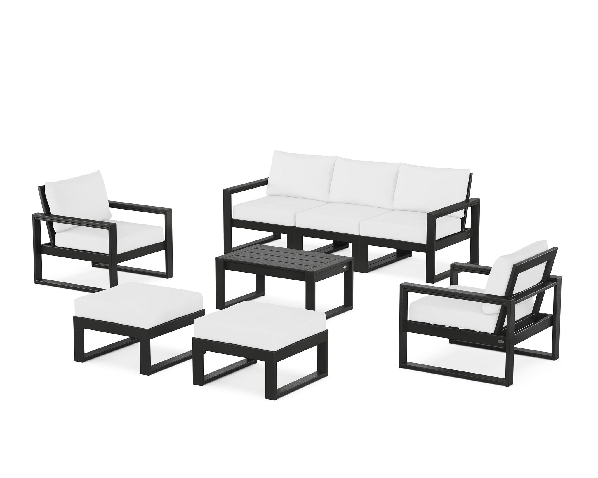 EDGE Sectional 8-Piece Lounge Sofa Set