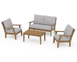 Braxton 4-Piece Deep Seating Chair Set
