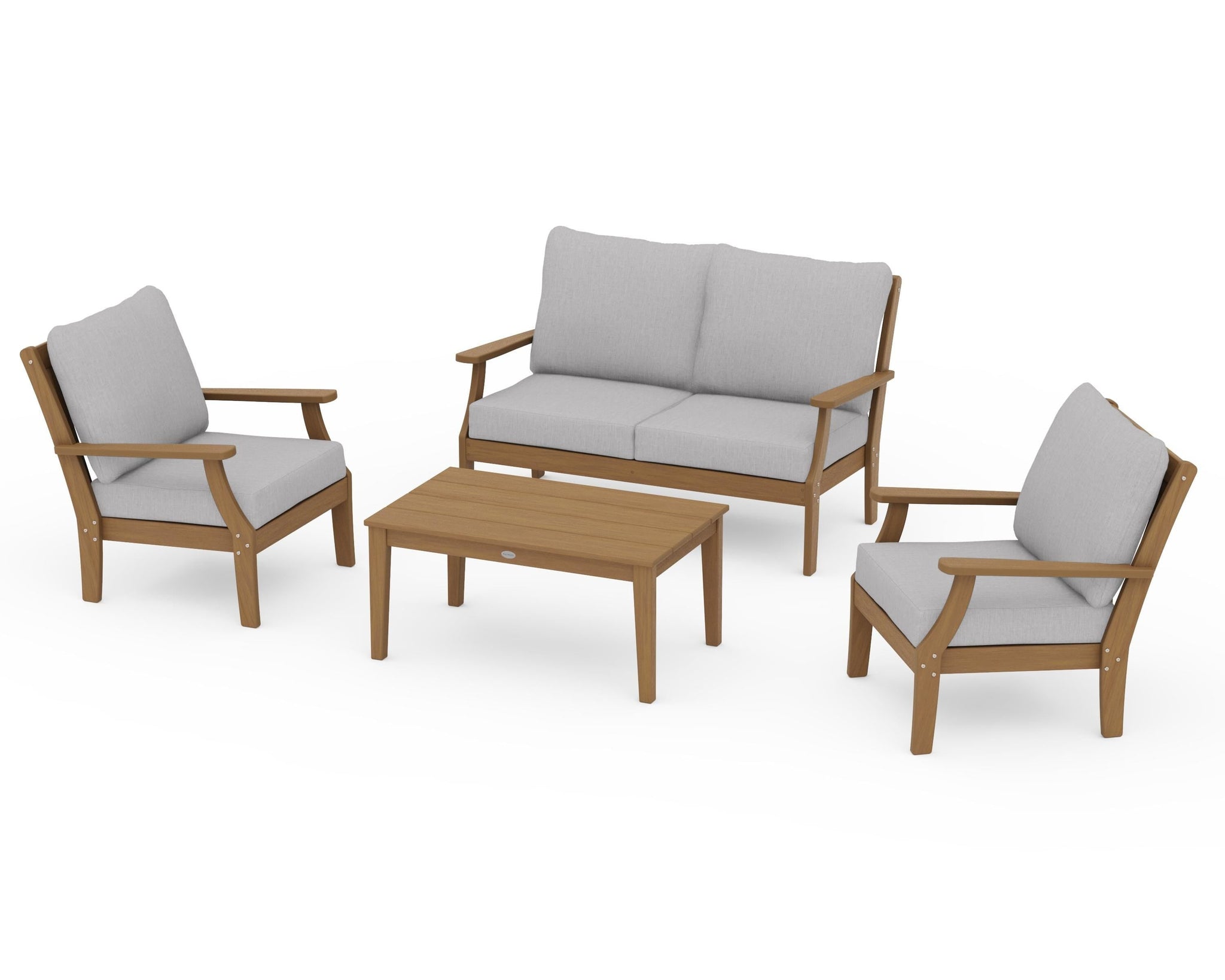 Braxton 4-Piece Deep Seating Chair Set