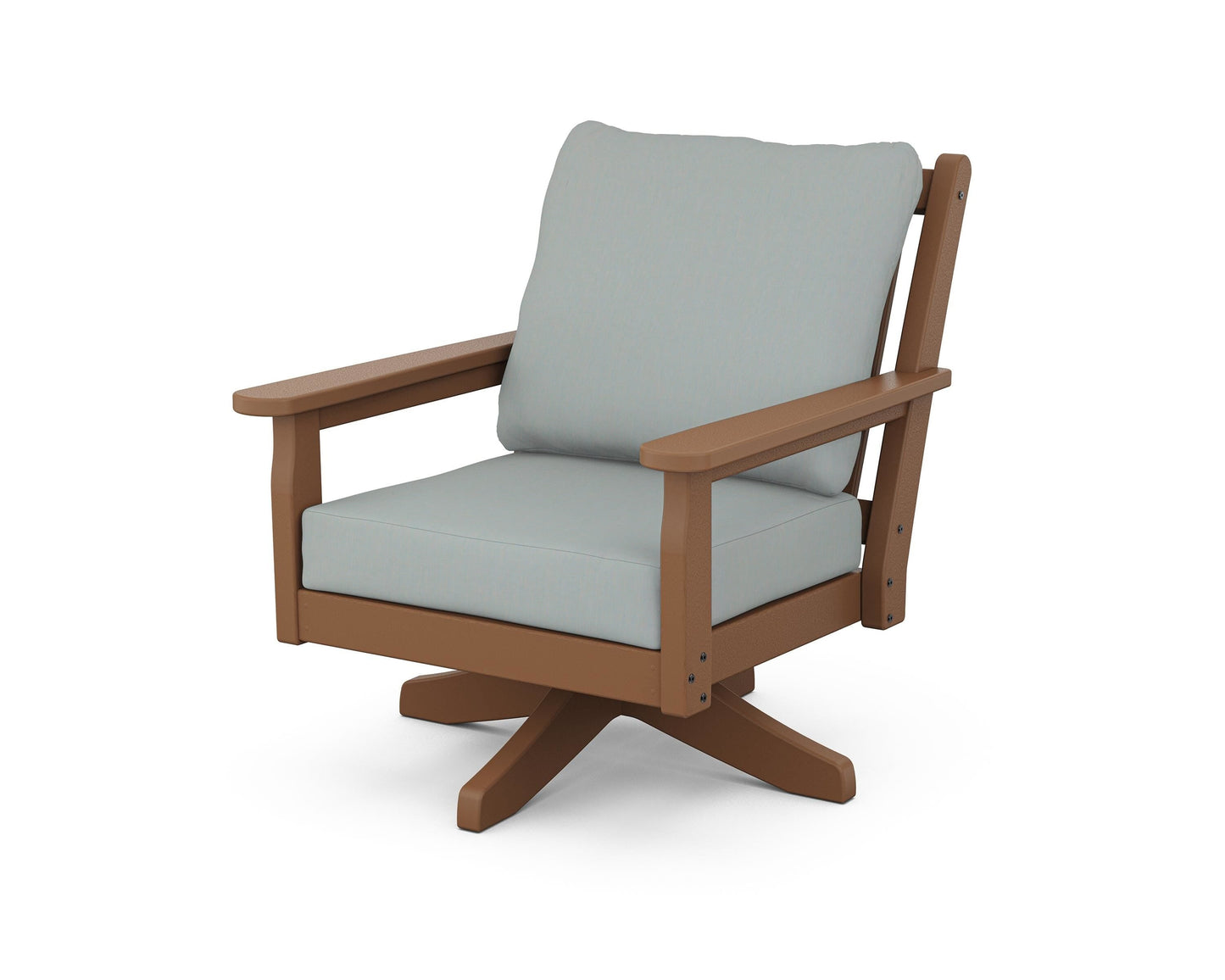 Chippendale Deep Seating Swivel Chair