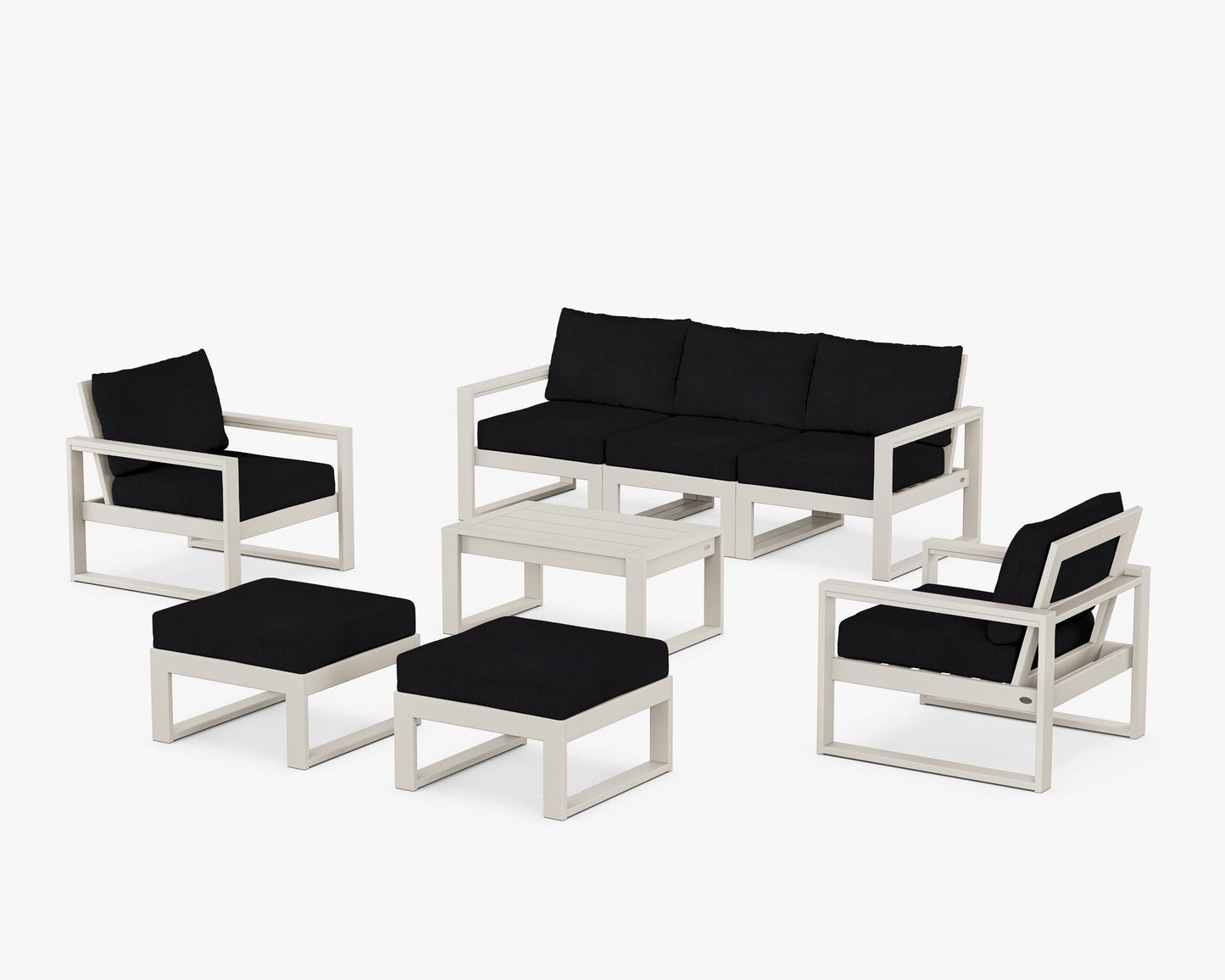 EDGE Sectional 8-Piece Lounge Sofa Set