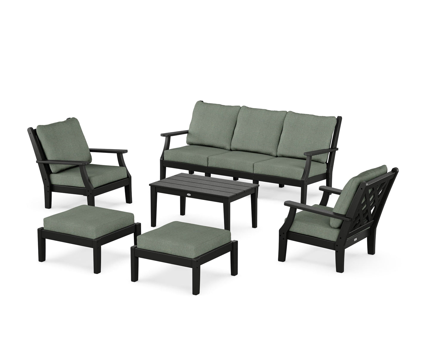 Wovendale 6-Piece Lounge Sofa Set