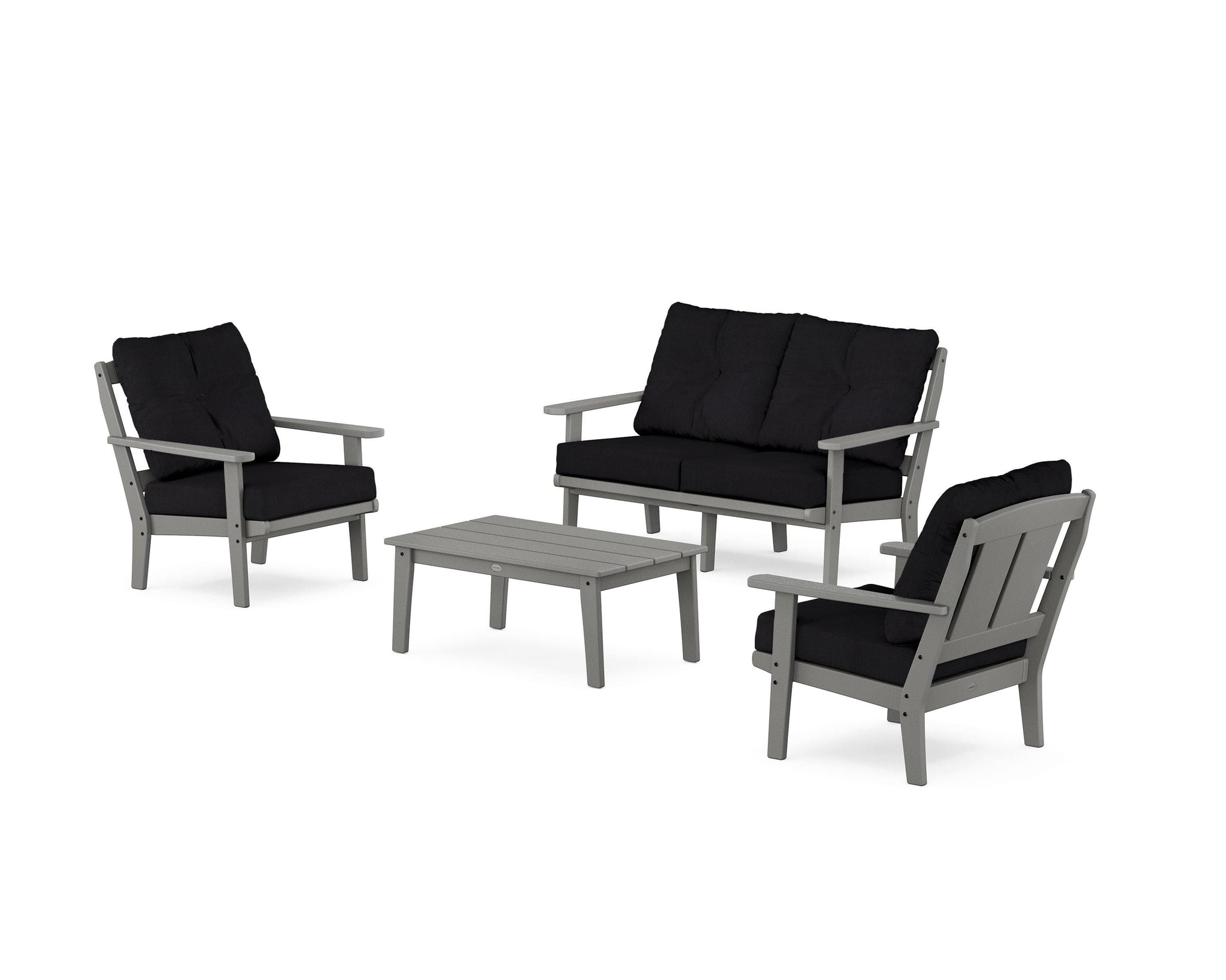 Mission 4-Piece Deep Seating Set with Loveseat