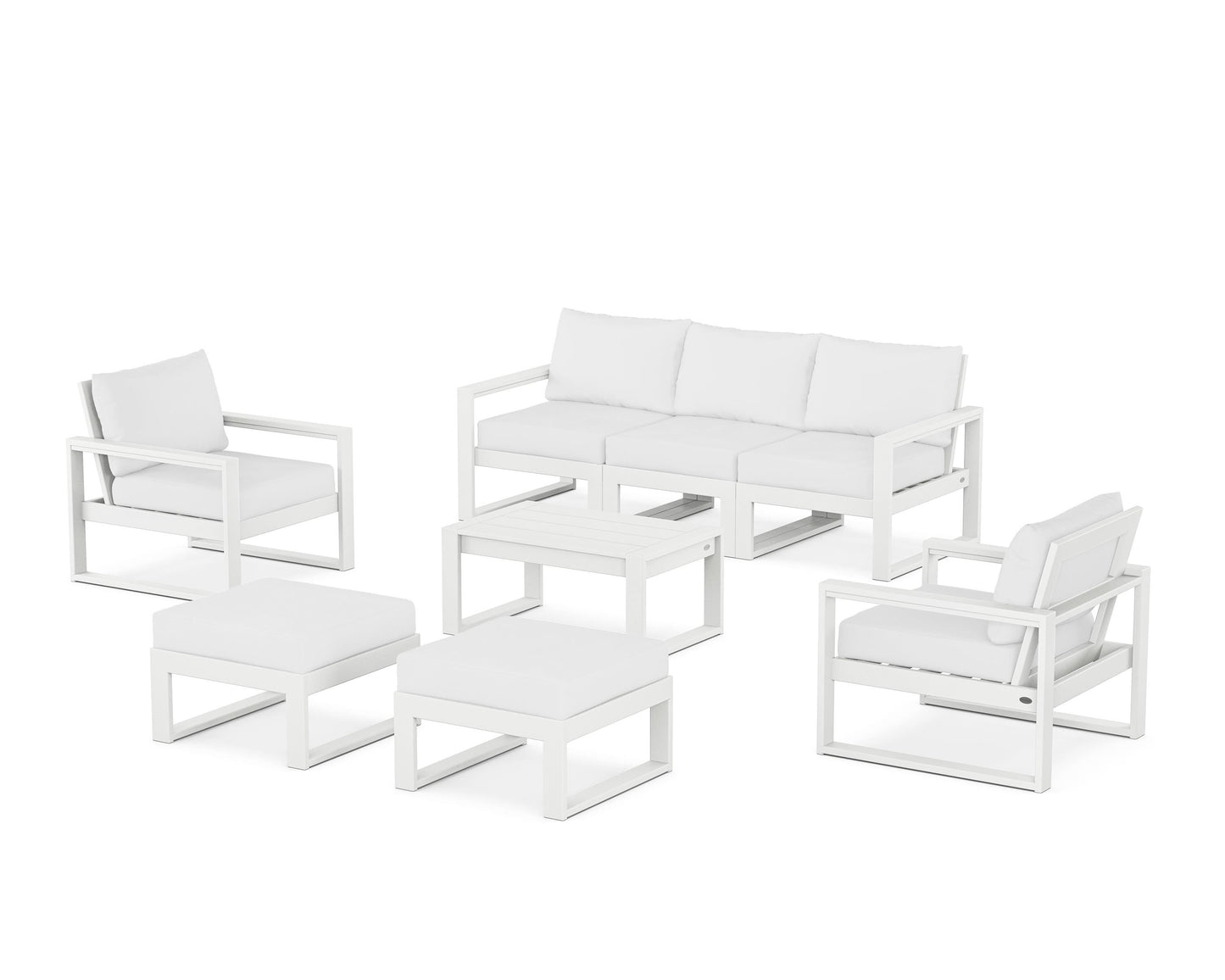 EDGE Sectional 8-Piece Lounge Sofa Set