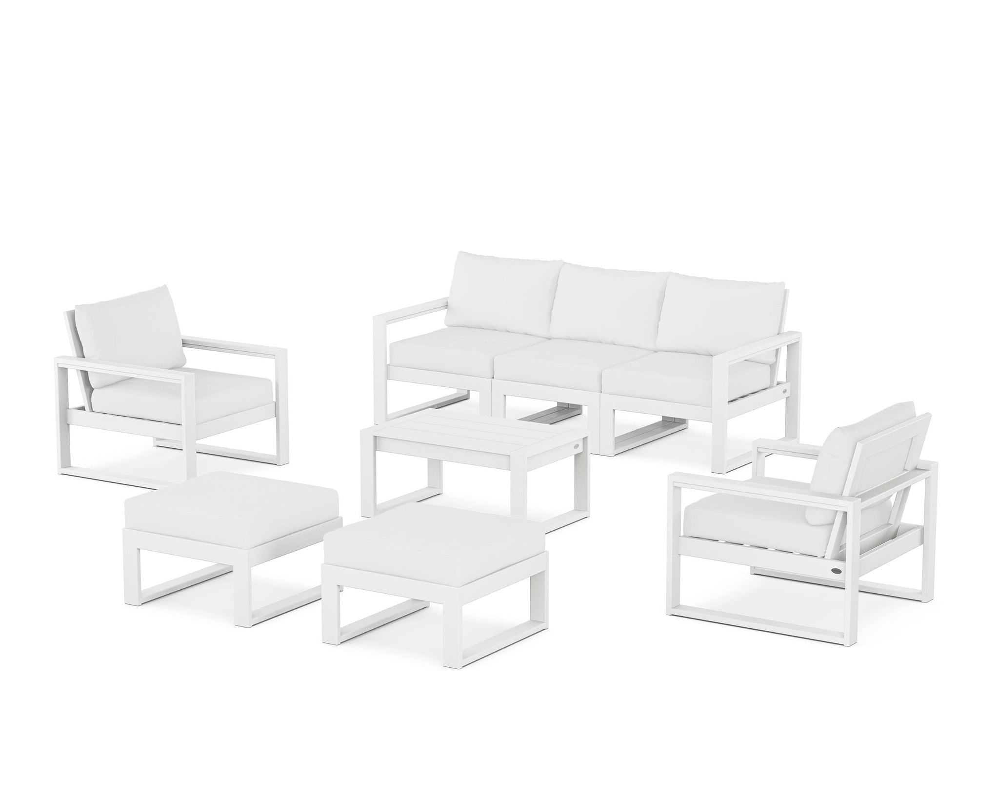 EDGE Sectional 8-Piece Lounge Sofa Set
