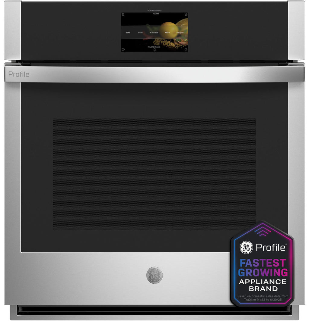 GE Profile™ 27" Smart Built-In Convection Single Wall Oven