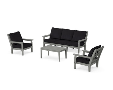 Chippendale 4-Piece Deep Seating Set with Sofa