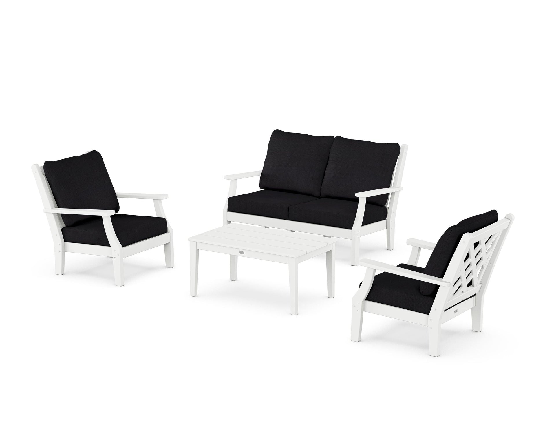 Wovendale 4-Piece Deep Seating Set with Loveseat