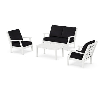 Wovendale 4-Piece Deep Seating Set with Loveseat