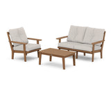 Prairie 3-Piece Deep Seating Set with Loveseat