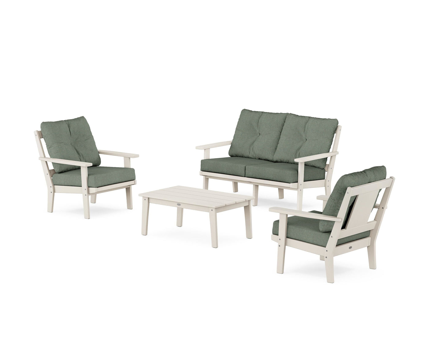 Prairie 4-Piece Deep Seating Set with Loveseat