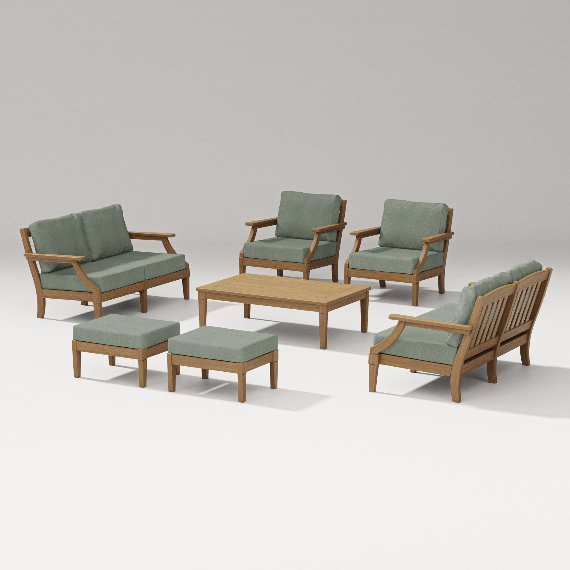 Estate 7-Piece Lounge Loveseat Set
