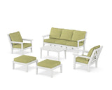 Chippendale 6-Piece Lounge Sofa Set