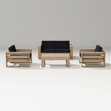 Latitude 4-Piece Lounge Loveseat Set