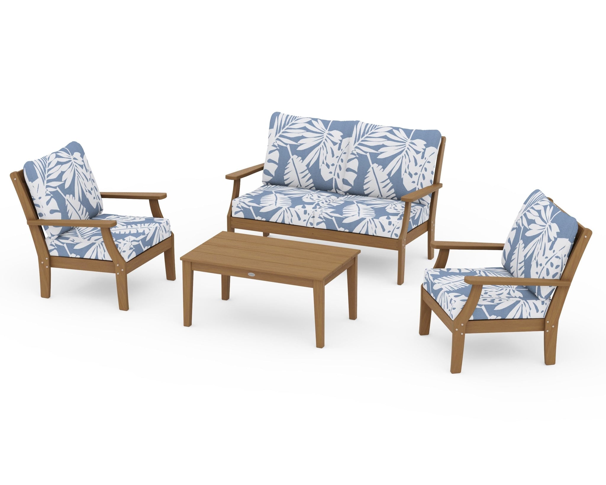 Braxton 4-Piece Deep Seating Chair Set