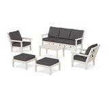 Chippendale 6-Piece Lounge Sofa Set