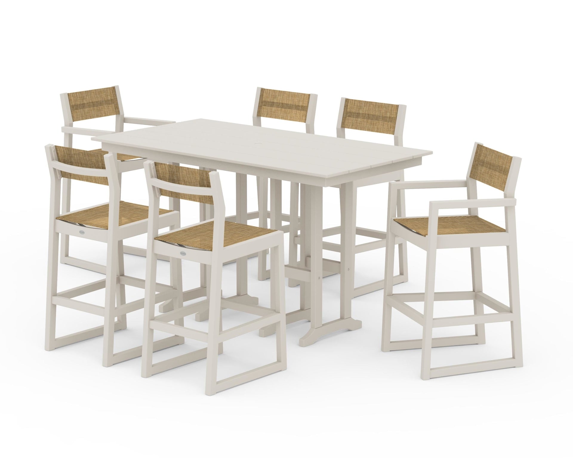 EDGE Sling 7-Piece Farmhouse Bar Set