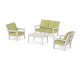 Chippendale 4-Piece Deep Seating Set with Loveseat