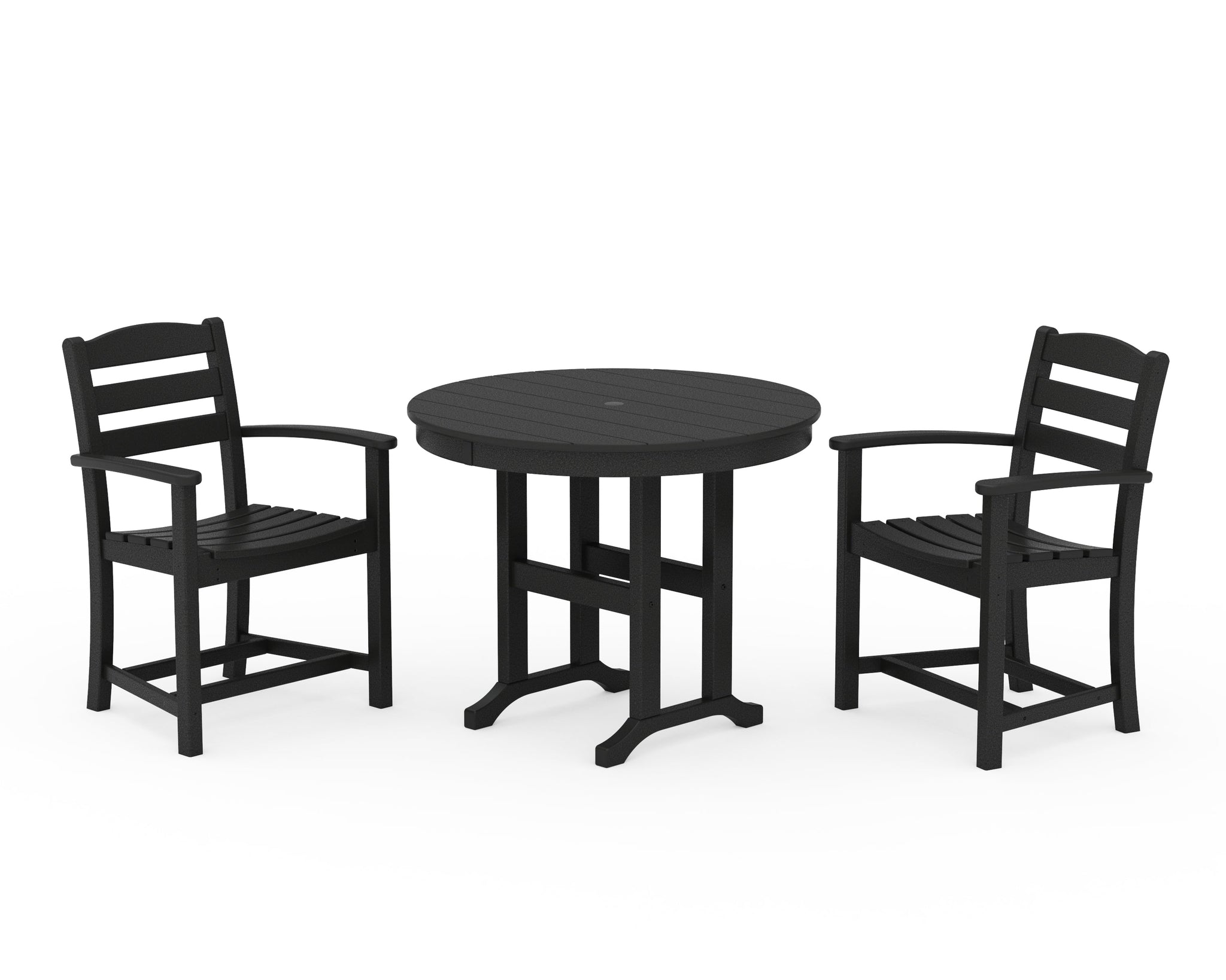 La Casa Café 3-Piece Round Dining Set