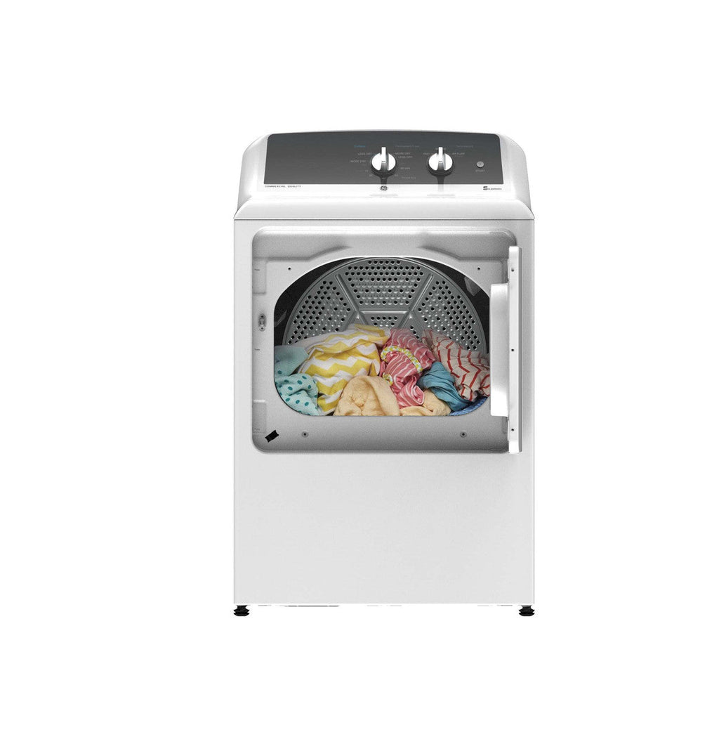 GE 6.2 cu. ft. Capacity Gas Dryer with Up To 120 ft. Venting and 5-yr Limited Warranty