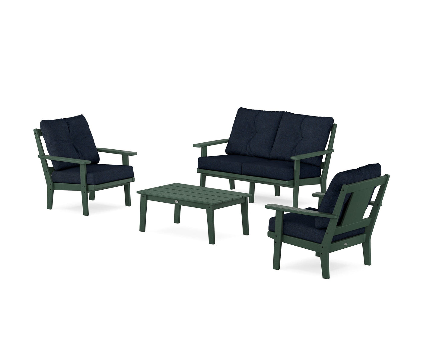 Prairie 4-Piece Deep Seating Set with Loveseat