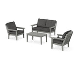 Cottage 4-Piece Deep Seating Set with Loveseat