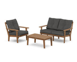 Prairie 3-Piece Deep Seating Set with Loveseat