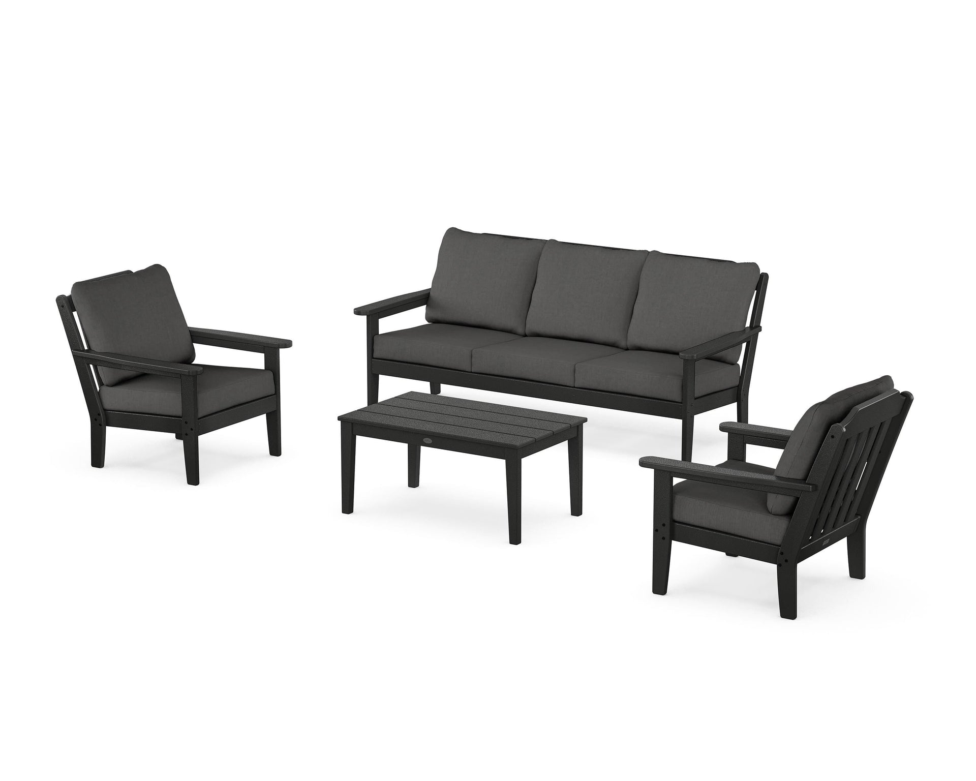 Cottage 4-Piece Deep Seating Set with Sofa