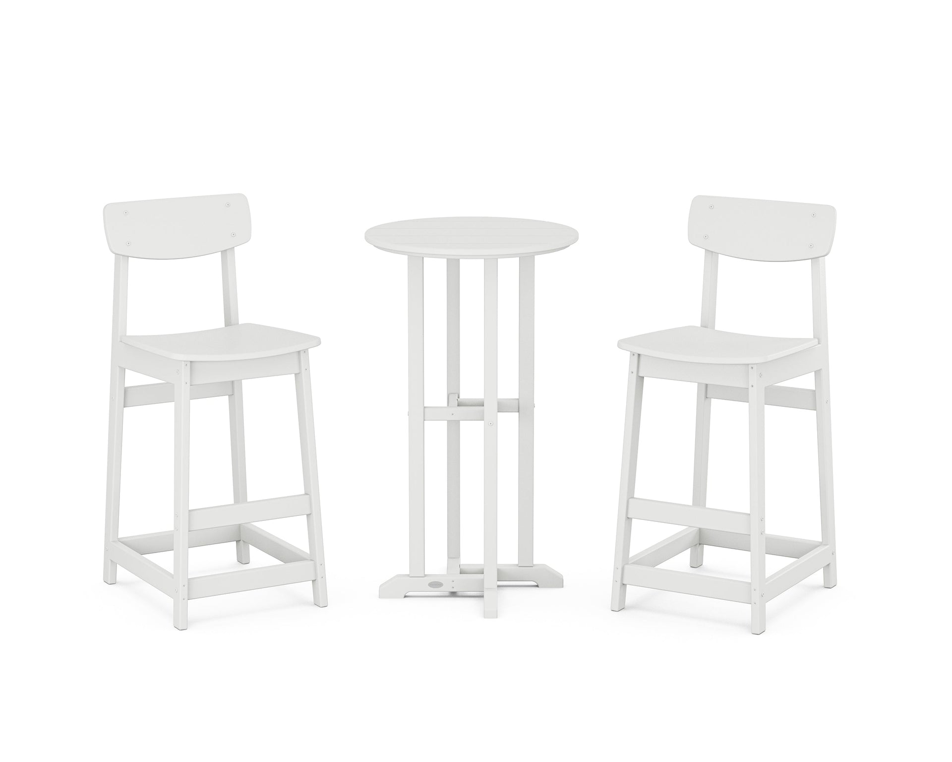 Modern Studio Urban Bar Chair 3-Piece Bistro Set