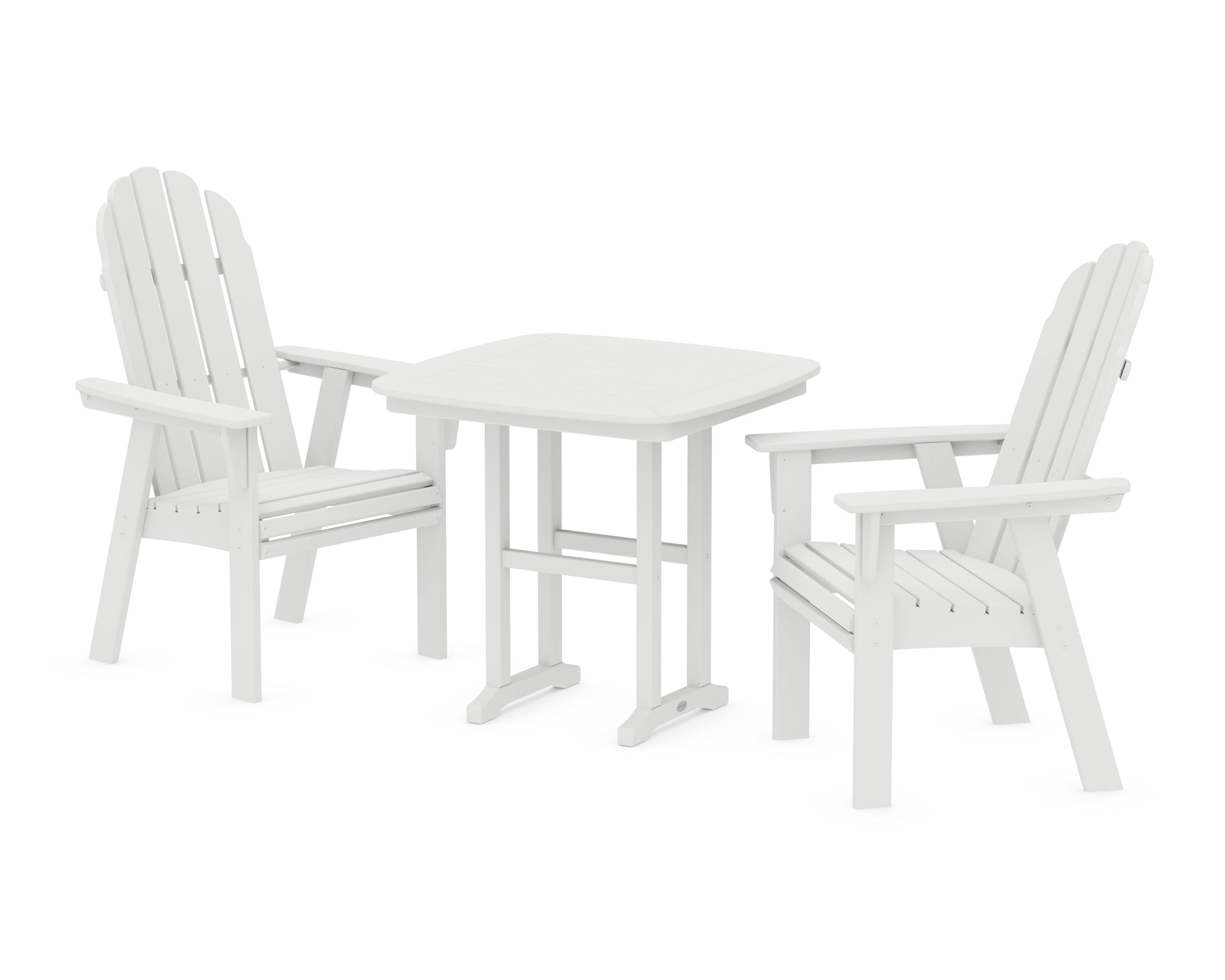 Vineyard Adirondack 3-Piece Dining Set