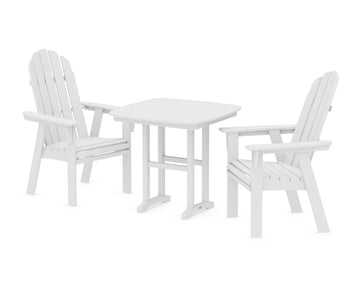 Vineyard Adirondack 3-Piece Dining Set