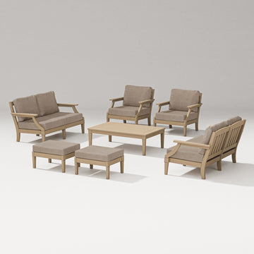 Estate 7-Piece Lounge Loveseat Set