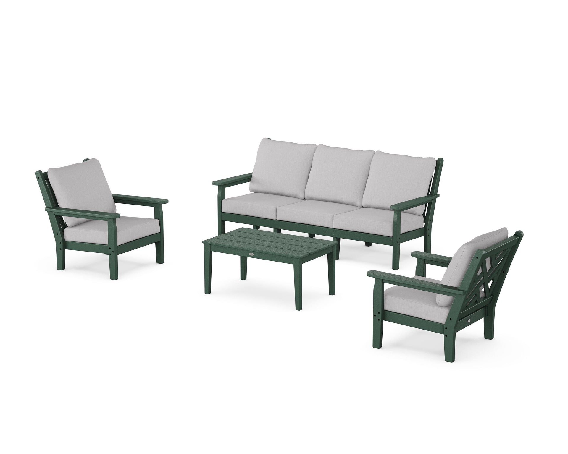 Chippendale 4-Piece Deep Seating Set with Sofa