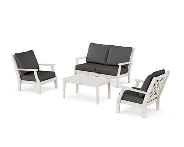 Wovendale 4-Piece Deep Seating Set with Loveseat