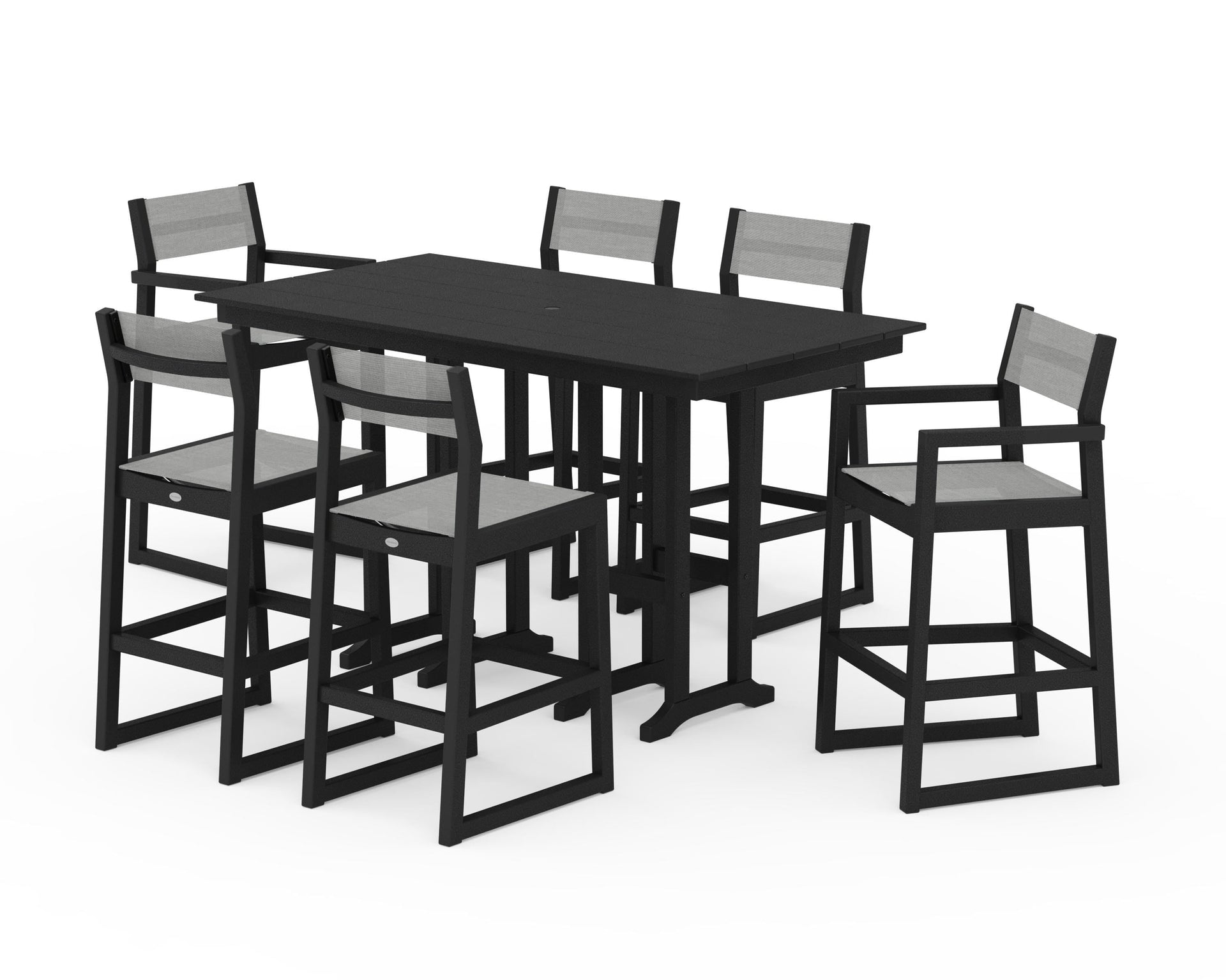EDGE Sling 7-Piece Farmhouse Bar Set