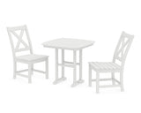 Braxton Side Chair 3-Piece Dining Set