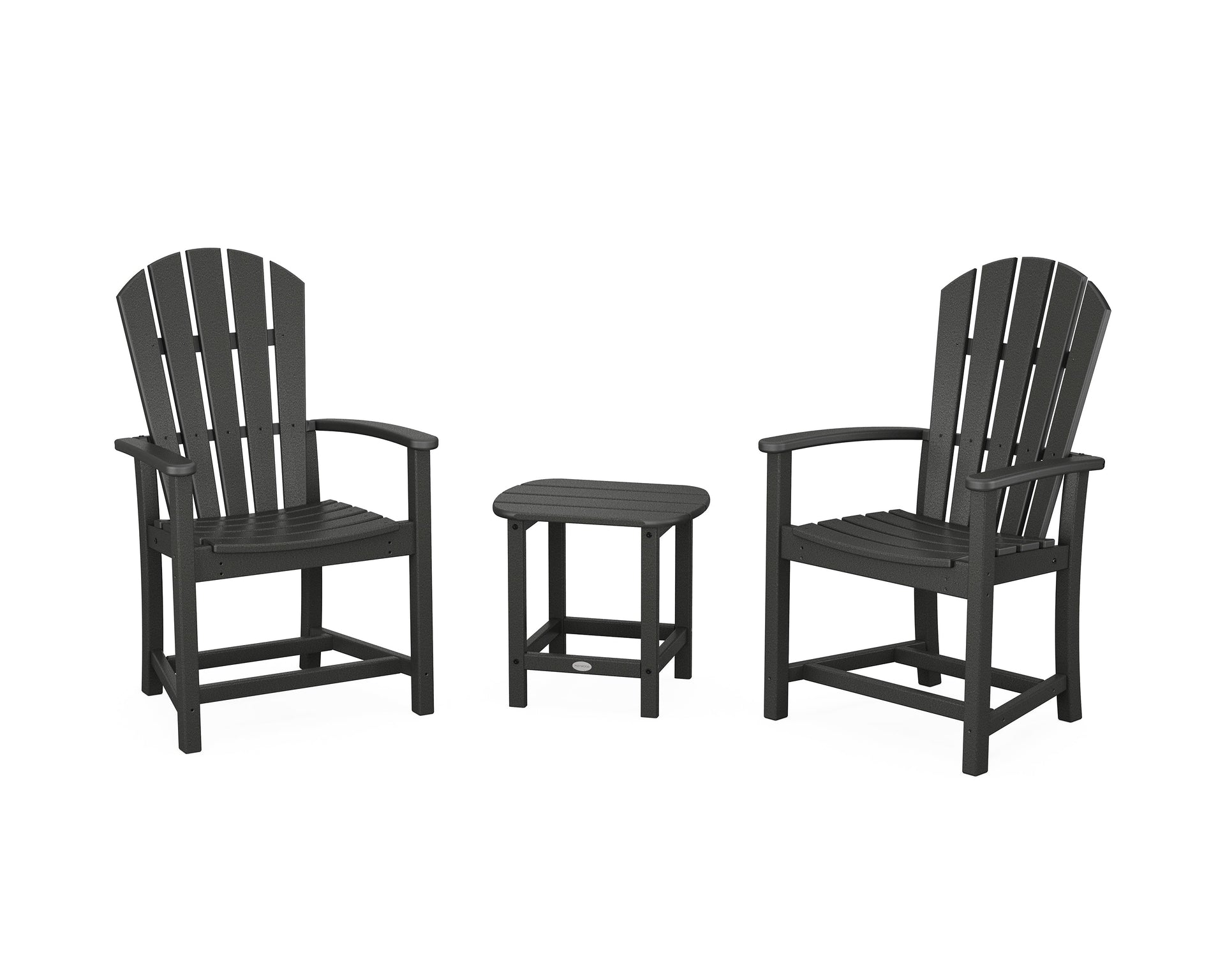Palm Coast 3-Piece Upright Adirondack Chair Set