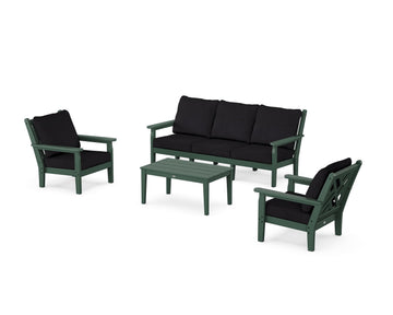 Chippendale 4-Piece Deep Seating Set with Sofa