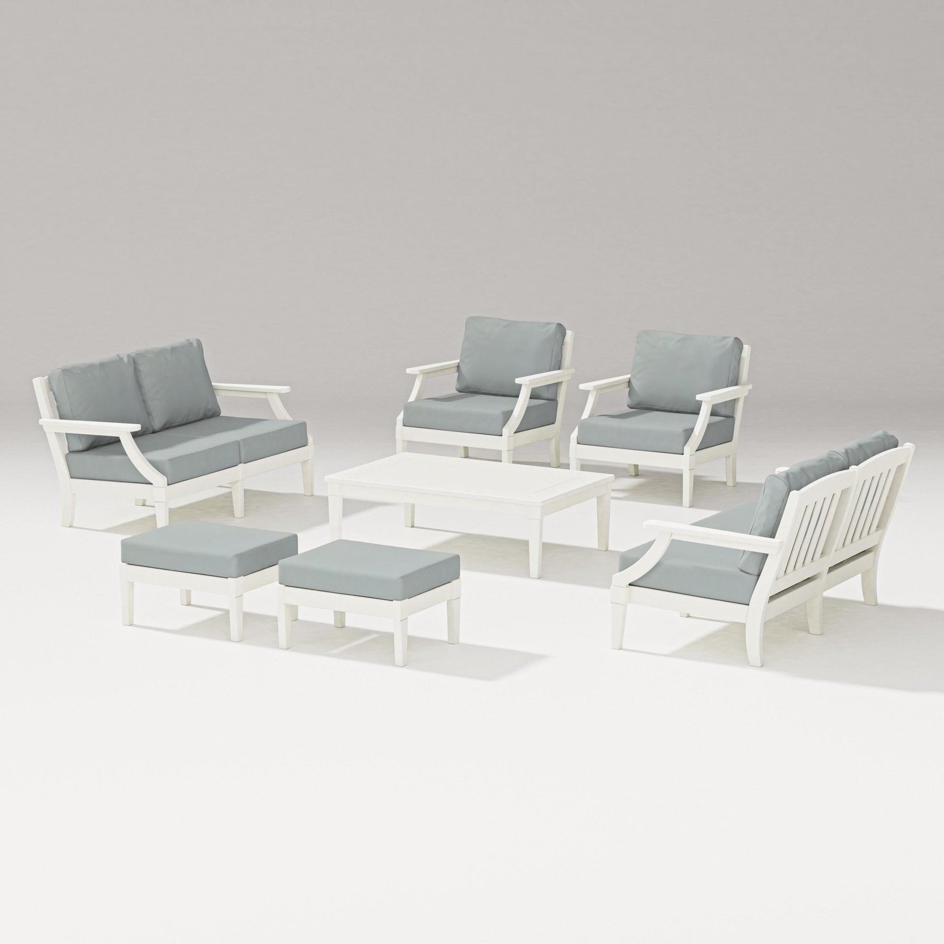 Estate 7-Piece Lounge Loveseat Set