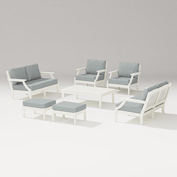 Estate 7-Piece Lounge Loveseat Set