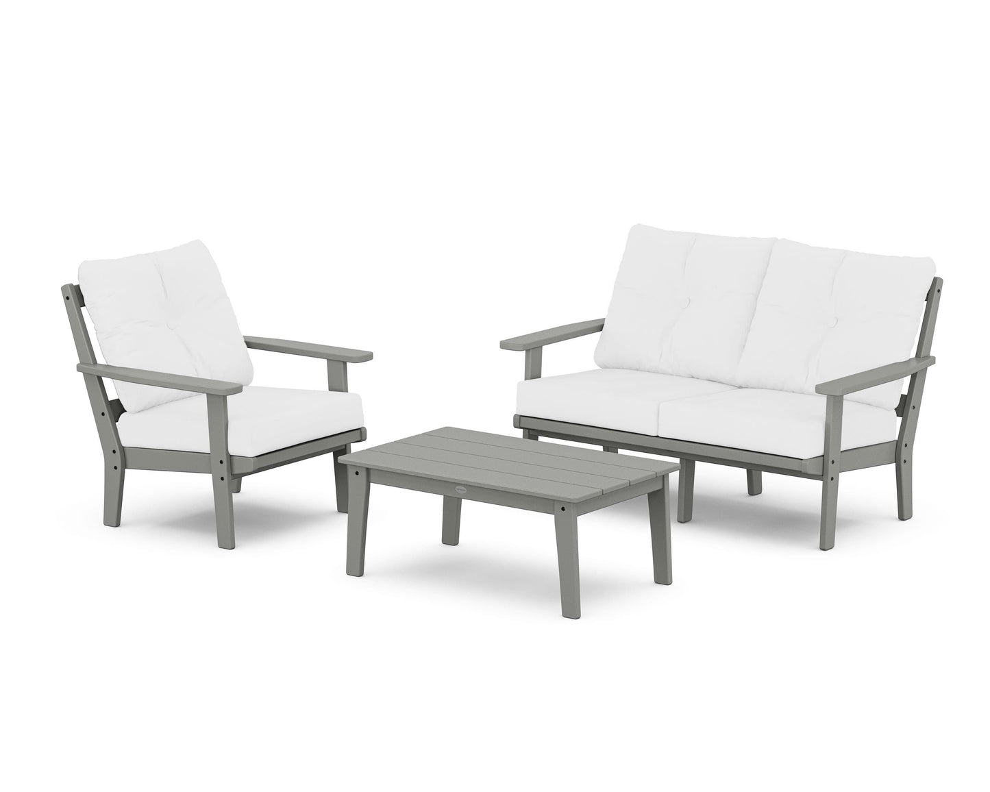 Prairie 3-Piece Deep Seating Set with Loveseat