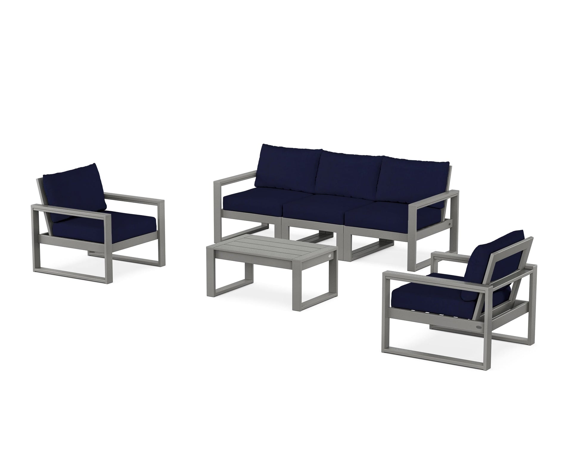 EDGE Sectional 4-Piece Deep Seating Set with Sofa