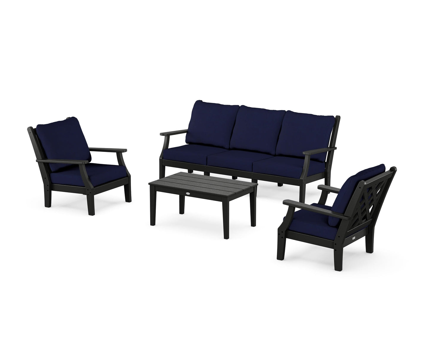 Wovendale 4-Piece Deep Seating Set with Sofa