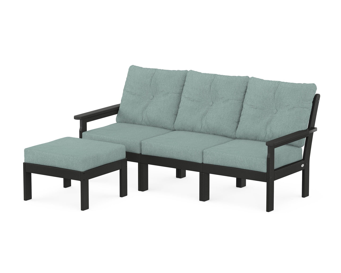 Vineyard 4-Piece Sectional with Ottoman