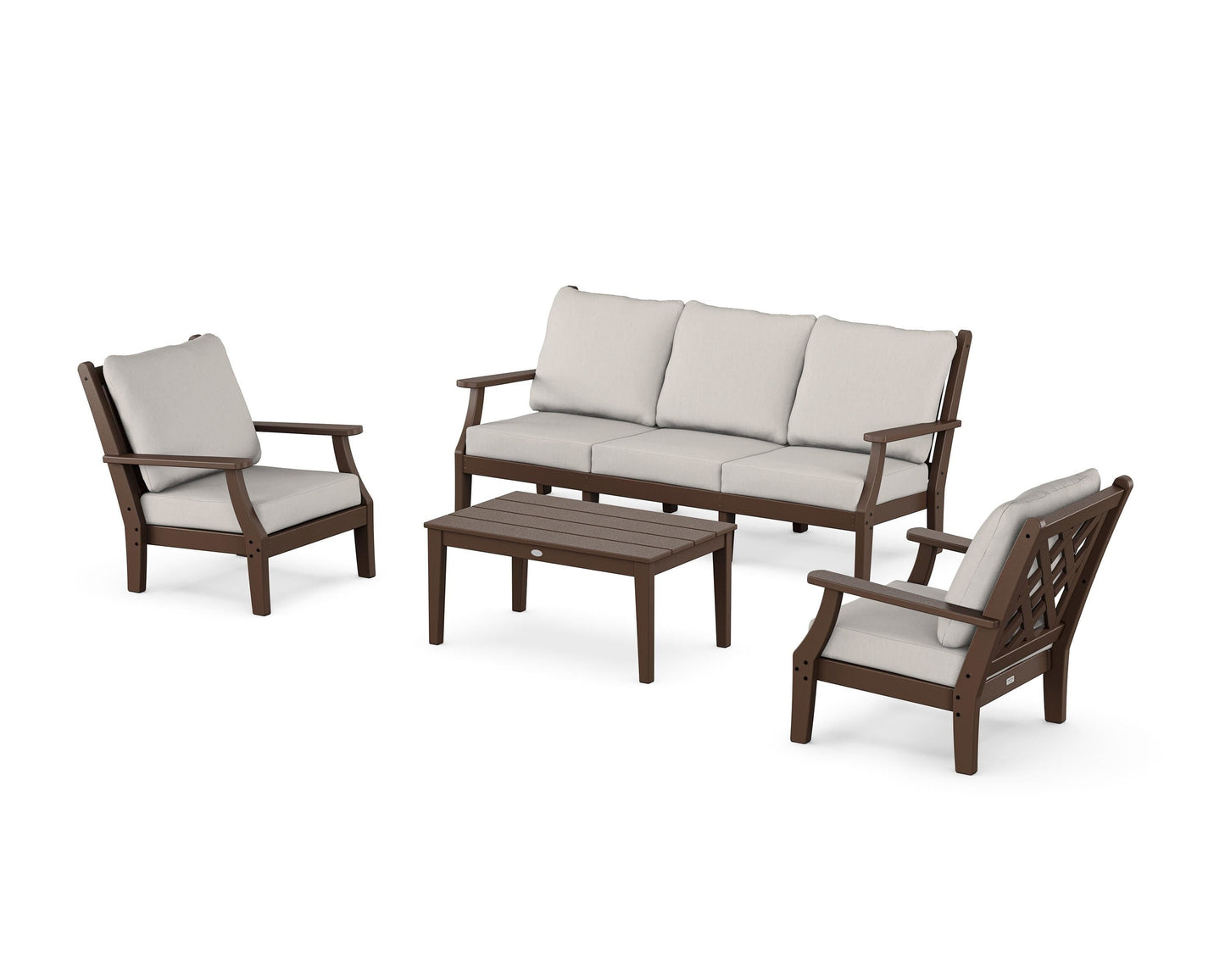 Wovendale 4-Piece Deep Seating Set with Sofa