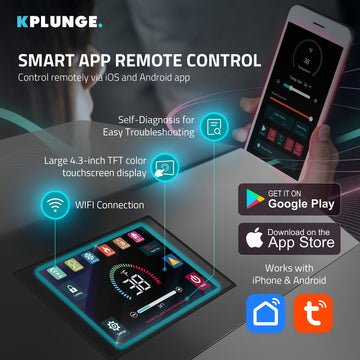 K-Plunge Gale Cold Plunge Chiller and Heater with Wi-Fi App Control New