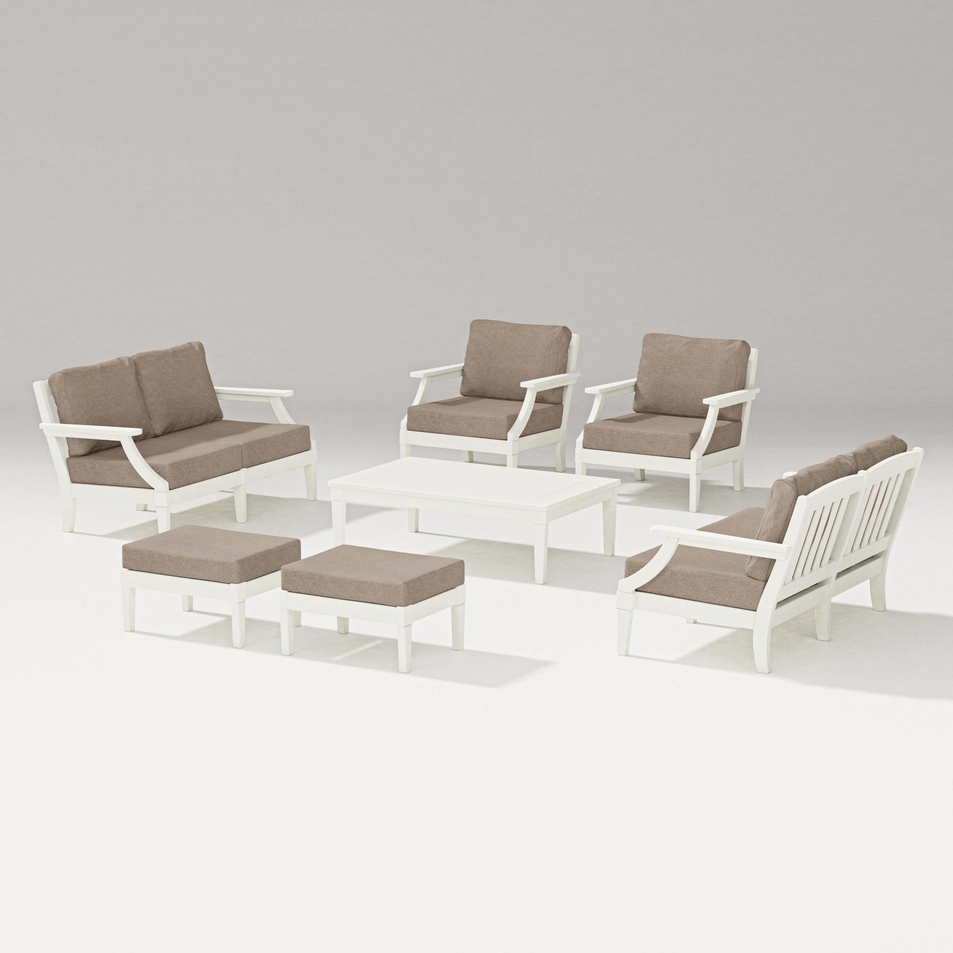 Estate 7-Piece Lounge Loveseat Set