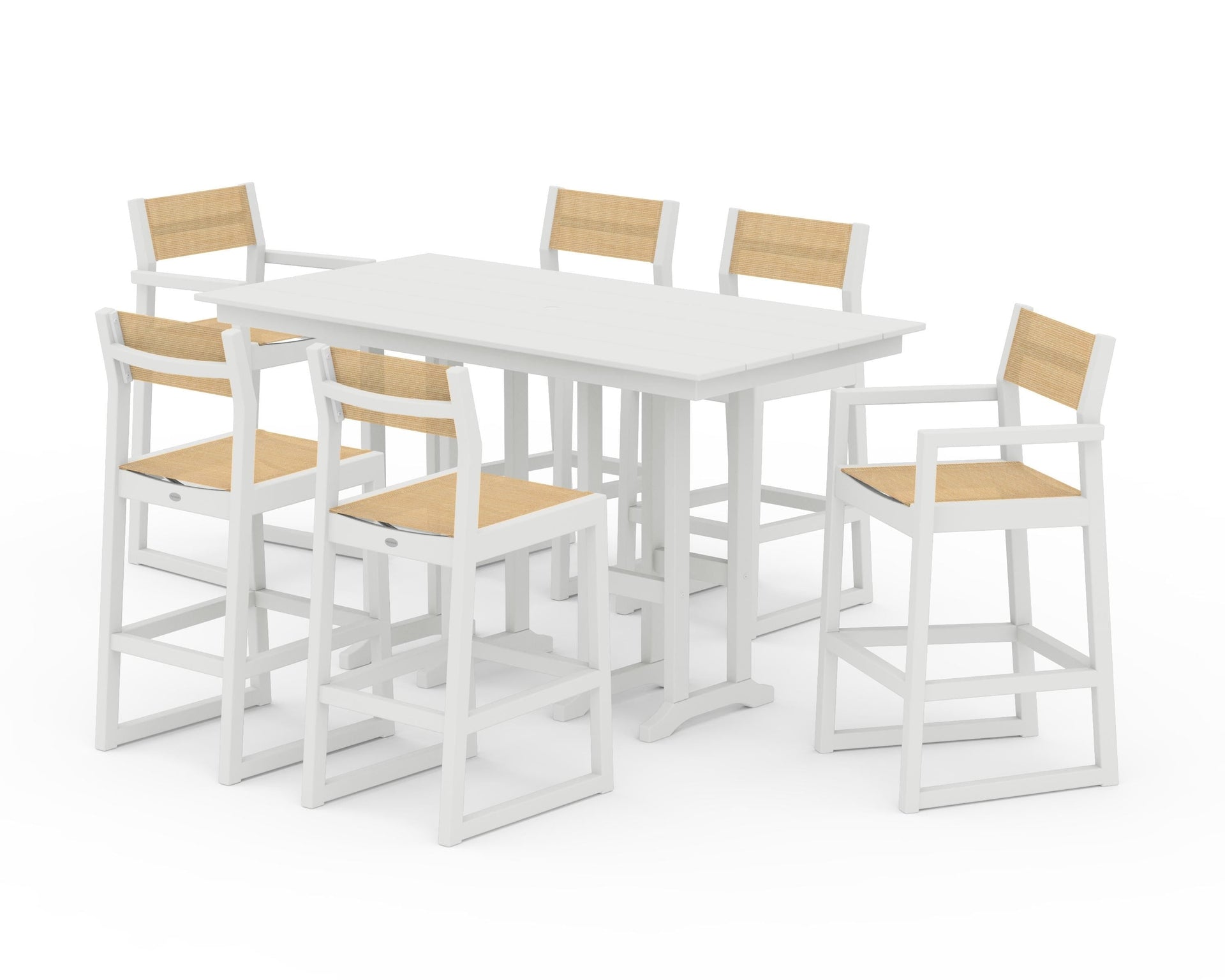 EDGE Sling 7-Piece Farmhouse Bar Set